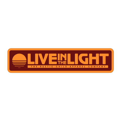 Live in the Light Sticker