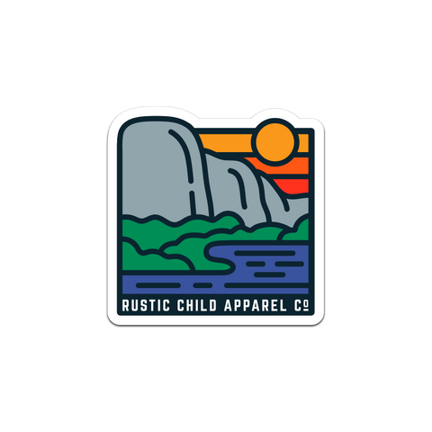 Buffalo Monoline Sticker