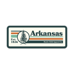 Throwback Arkansas Sticker