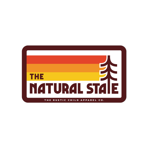 Natural State Sticker